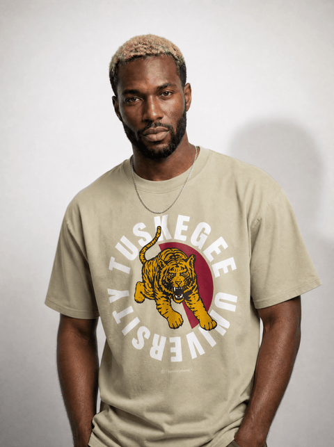 Tuskegee University - Full Circle Oversized T-Shirt - DungeonForward