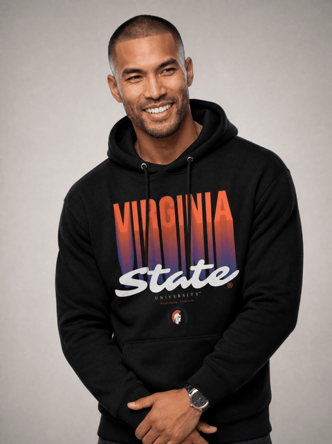Virginia State University - Fade Hoodie - DungeonForward