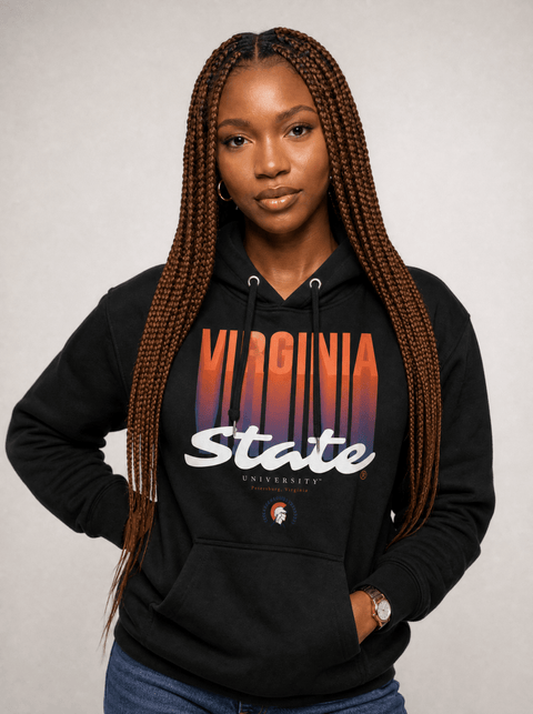 Virginia State University - Fade Hoodie - DungeonForward