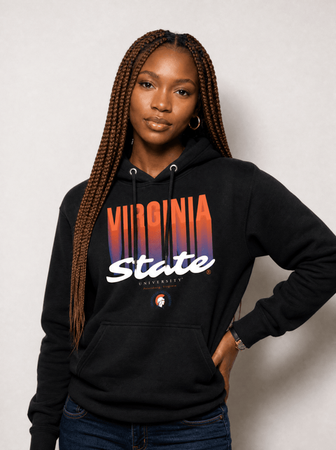 Virginia State University - Fade Hoodie - DungeonForward