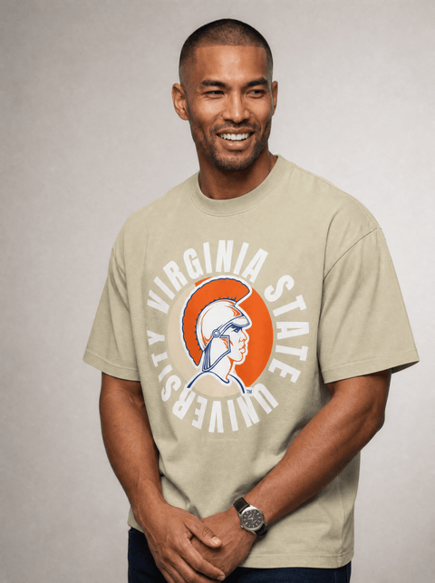 Virginia State University - Full Circle Oversized T-Shirt - DungeonForward