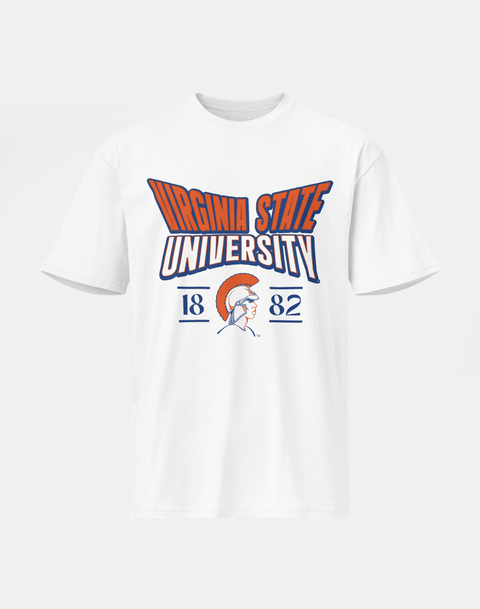 Virginia State University - HBCU - Stretch Logo Tshirt - DungeonForward
