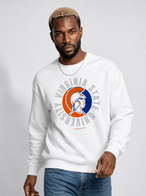 Virginia State University - Trojan Country - Full Circle Extra Comfy Sweatshirt - DungeonForward