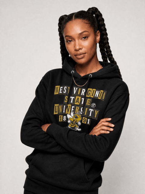 West Virginia State University - Collage Hoodie - DungeonForward