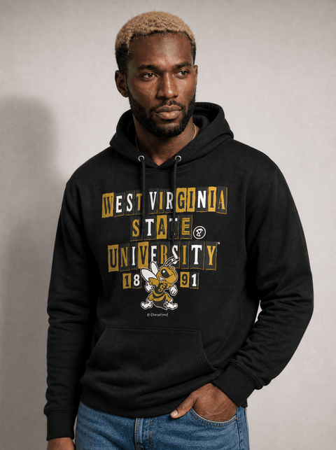 West Virginia State University - Collage Hoodie - DungeonForward