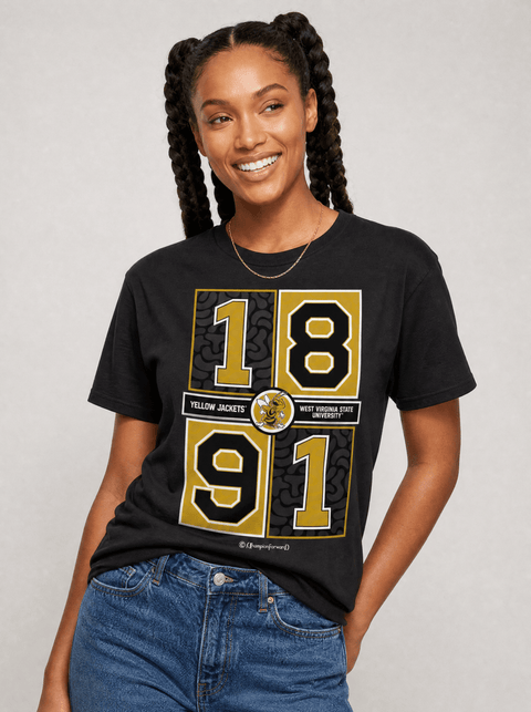 West Virginia State University - Concrete Date T-shirt - DungeonForward