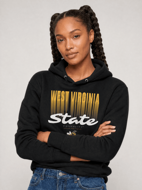 West Virginia State University - Fade Hoodie - DungeonForward