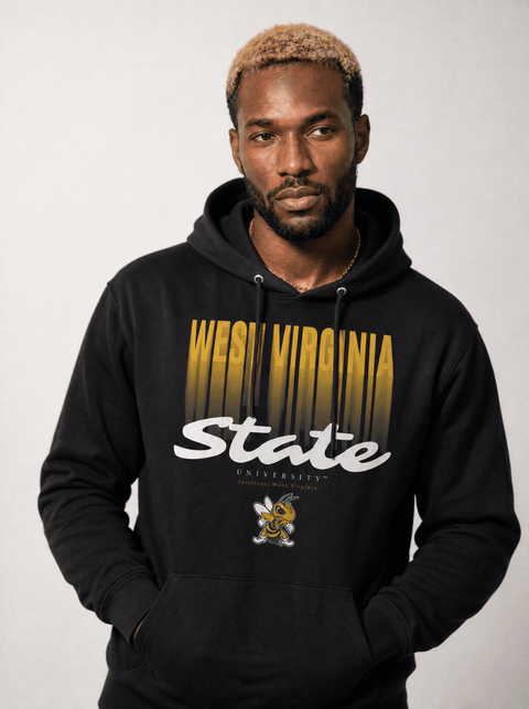 West Virginia State University - Fade Hoodie - DungeonForward