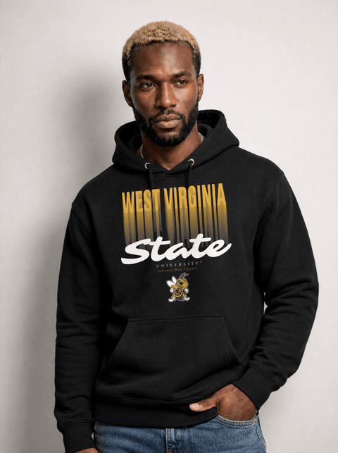 West Virginia State University - Fade Hoodie - DungeonForward