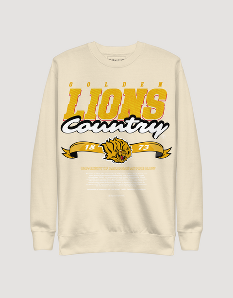 Dungeon Forward - University of Arkansas at Pine Bluff - Golden Lion Country - Classic Sweatshirt