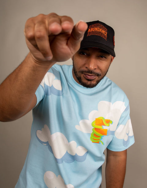 The Banned Tee - In The Clouds - Powder Blue - FAMU Inspired - DungeonForward