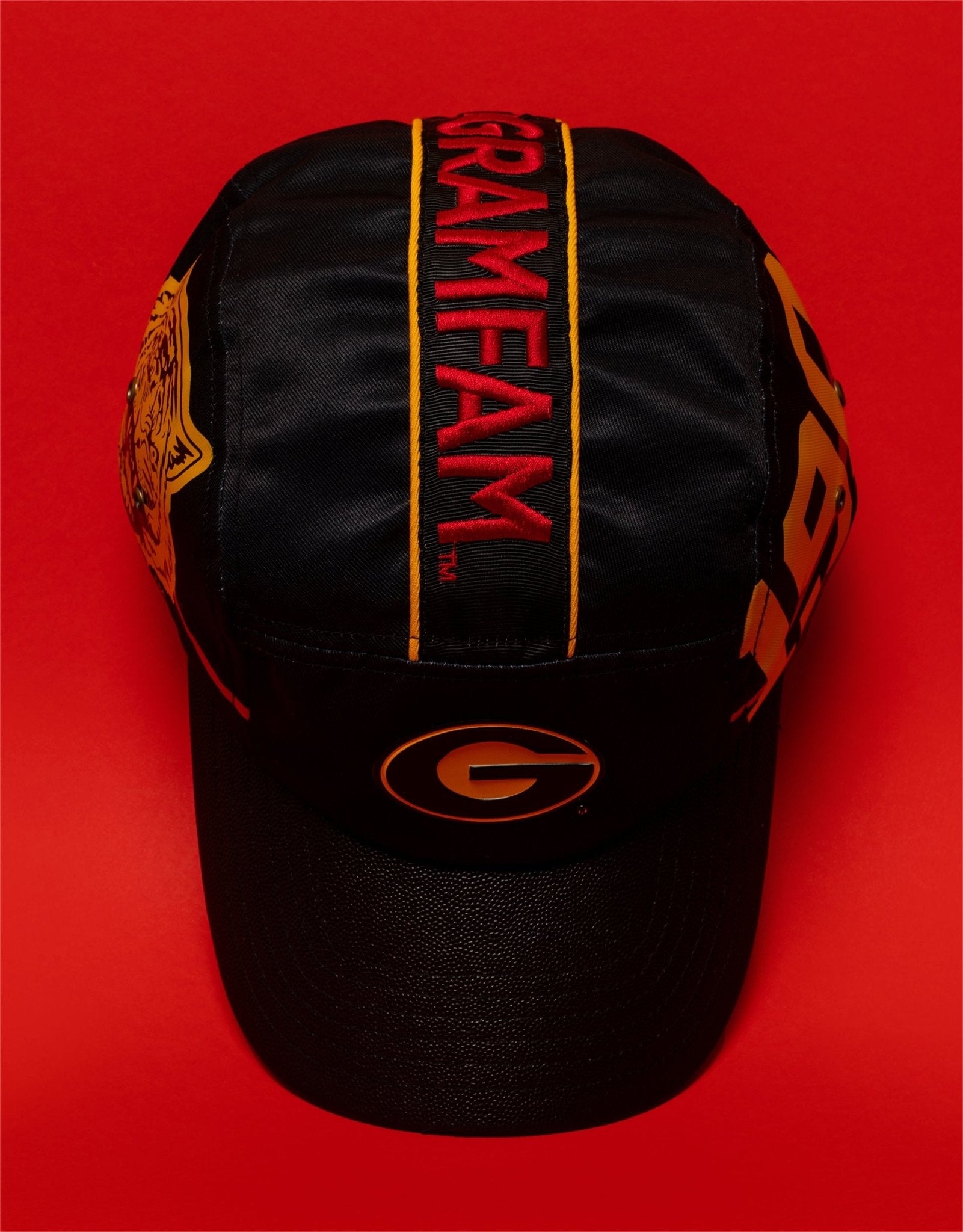 Dungeon Forward TheYard Winston Salem State University HBCU Hat - Red/Black/White, Officially Licensed Rams Gear